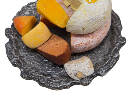 Assortierte Käseplatte 1:12 Puppenhaus  Zubehör