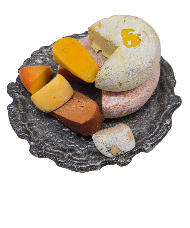 Assortierte Käseplatte 1:12 Puppenhaus  Zubehör