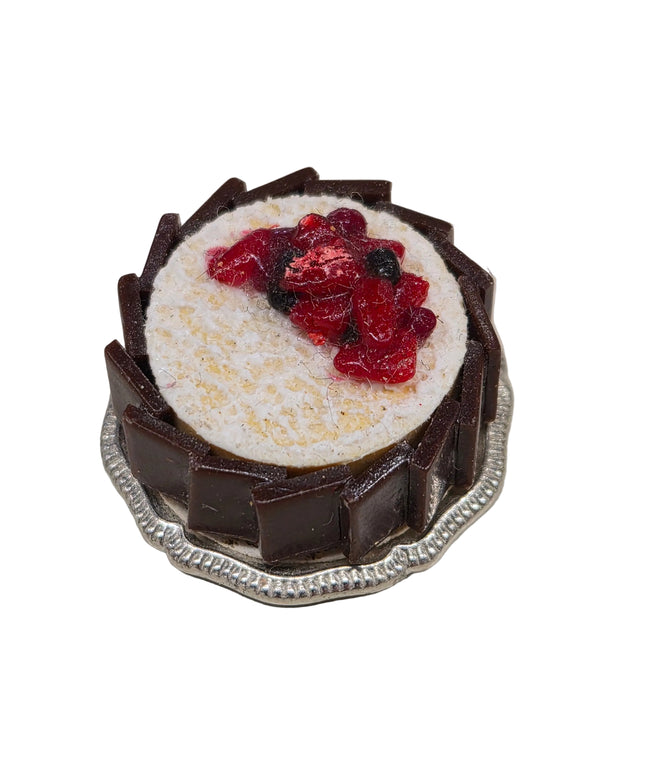Exklusive Sahnetorten und Desserts 1:12 Puppenhaus Zubehör