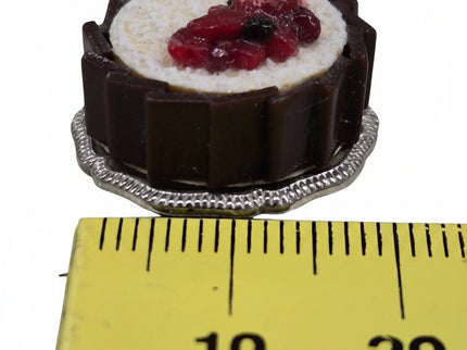 Exklusive Sahnetorten und Desserts 1:12 Puppenhaus Zubehör