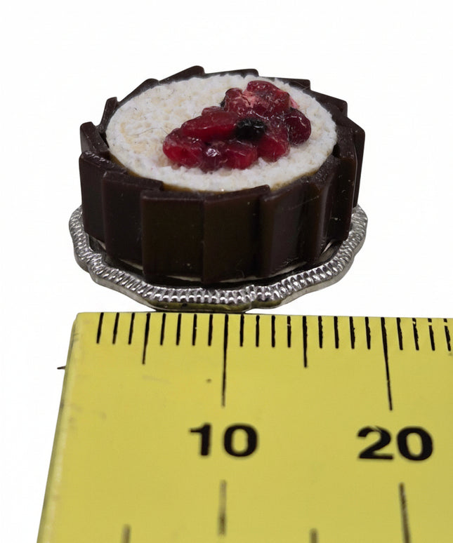 Exklusive Sahnetorten und Desserts 1:12 Puppenhaus Zubehör