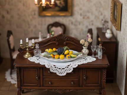 Obst Platte 1:12  Puppenhaus  Zubehör