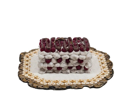Exklusive Sahnetorten und Desserts 1:12 Puppenhaus Zubehör