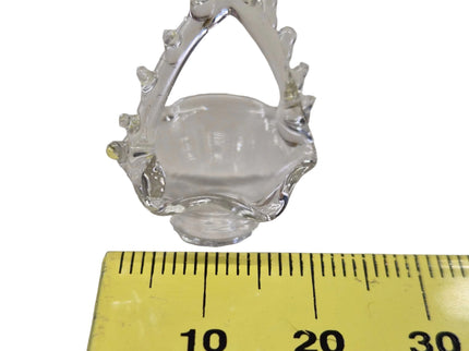 Glas Schale mit Griff 1:12 – für das Puppenhaus