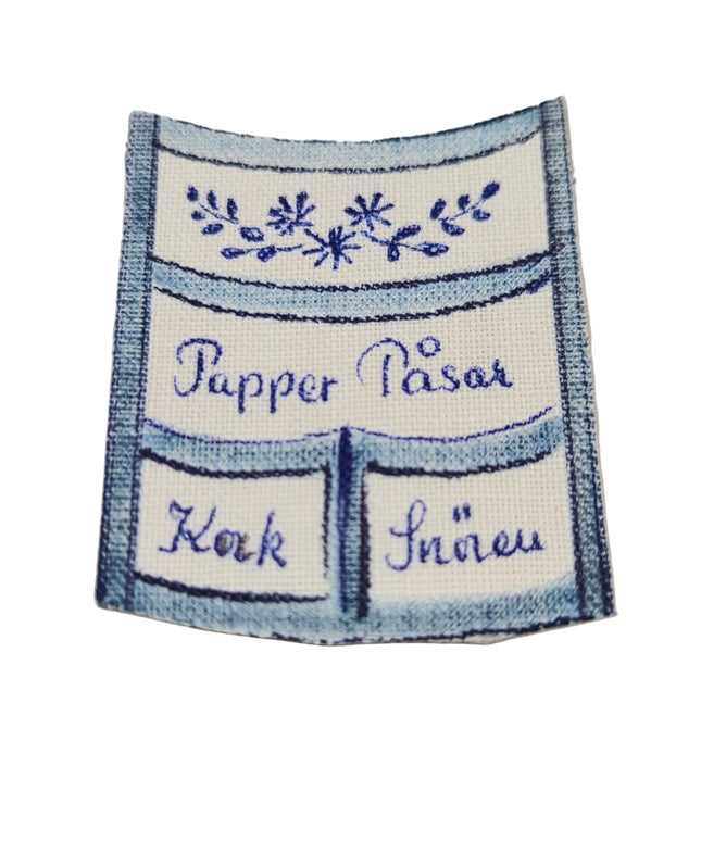 Tischdecken und Spitzen für Puppenhaus 1:12