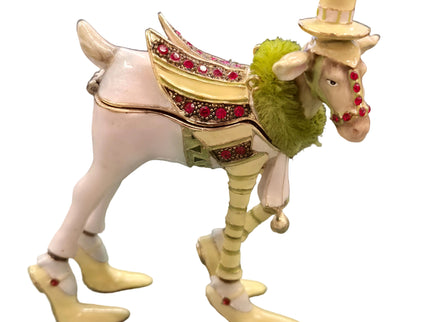 Krinkles - Juwelen - und Pillendose Rentier Prancer