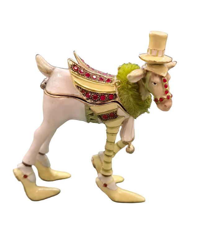 Krinkles - Juwelen - und Pillendose Rentier Prancer