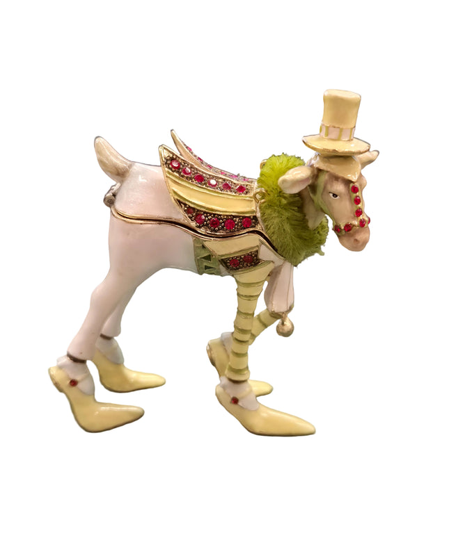 Krinkles - Juwelen - und Pillendose Rentier Prancer
