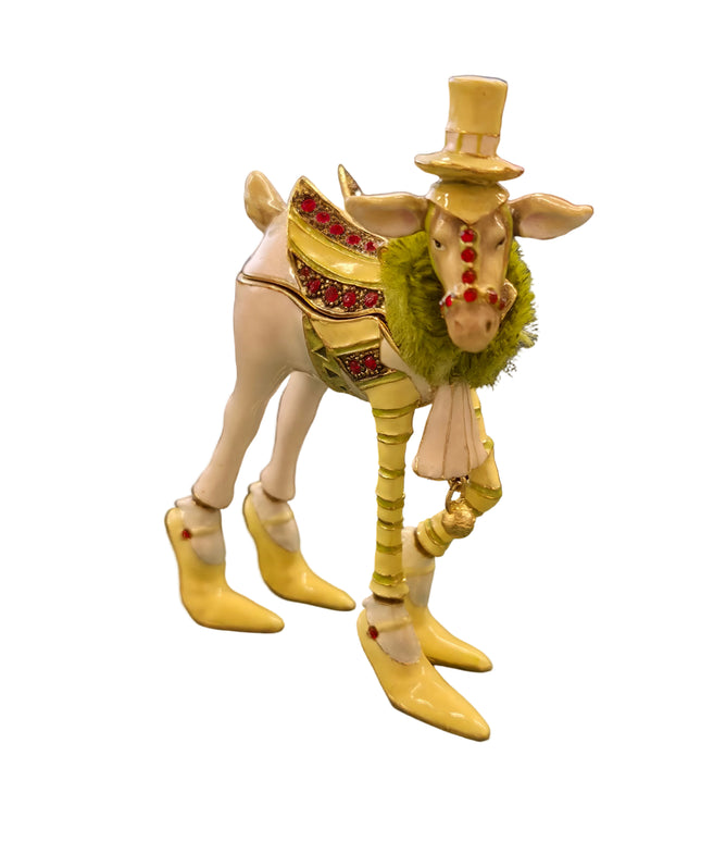 Krinkles - Juwelen - und Pillendose Rentier Prancer