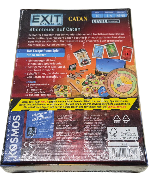 Kosmos EXIT - Abenteuer auf Catan
