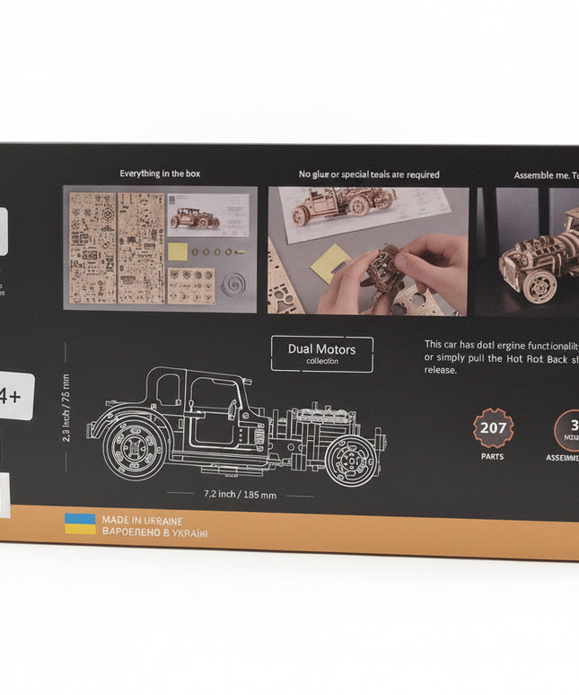 UGEARS 70192 - Hot Rod Furious Mouse