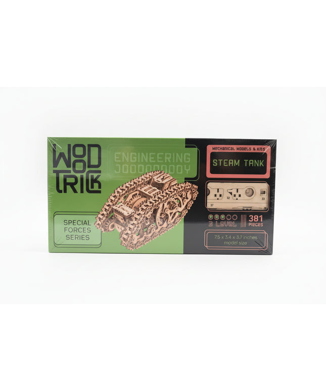 Wood Trick - Steam Tank – 3D Holzbausatz