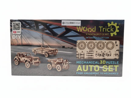 Wood Trick - Auto Set  – 3D Holzbausatz