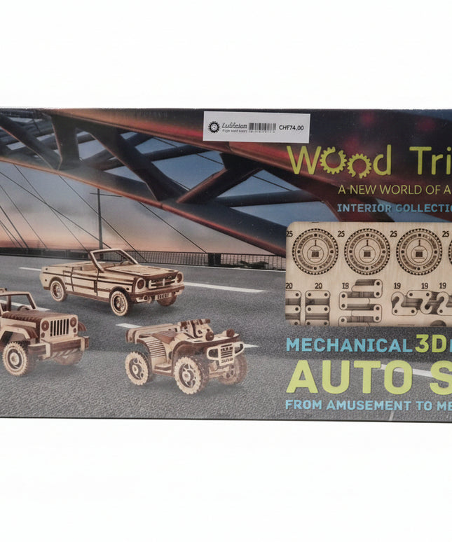 Wood Trick - Auto Set  – 3D Holzbausatz