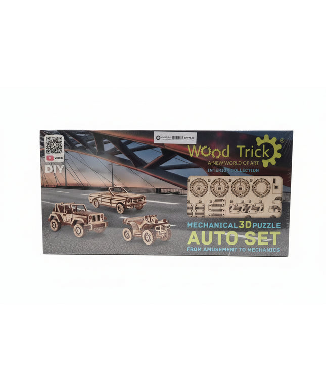 Wood Trick - Auto Set  – 3D Holzbausatz