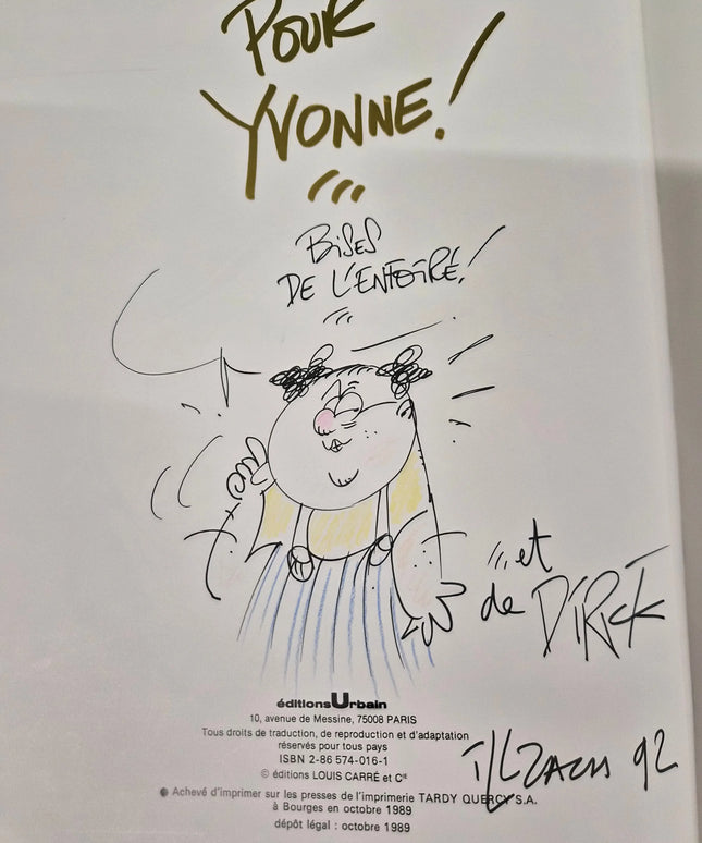 Docteur Psy T3 (EO 1989) - Avec Dessin Original Dirick