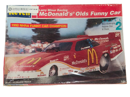 Revell Olds Funny Car Larry Minor Mc Donald's