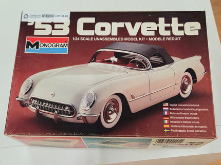 Monogram Chevrolet Corvette 53'