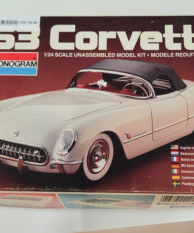 Monogram Chevrolet Corvette 53'