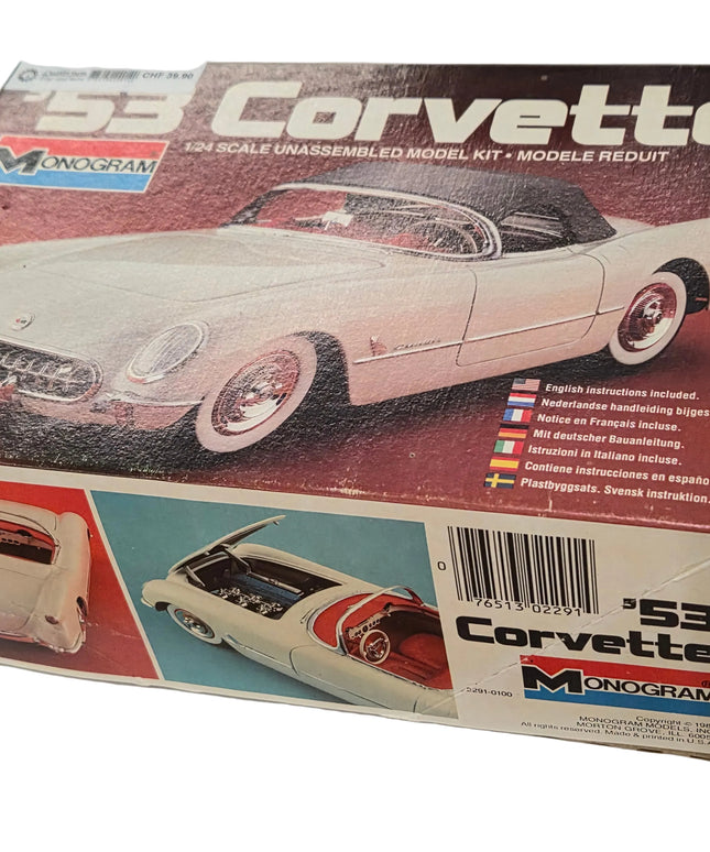 Monogram Chevrolet Corvette 53'