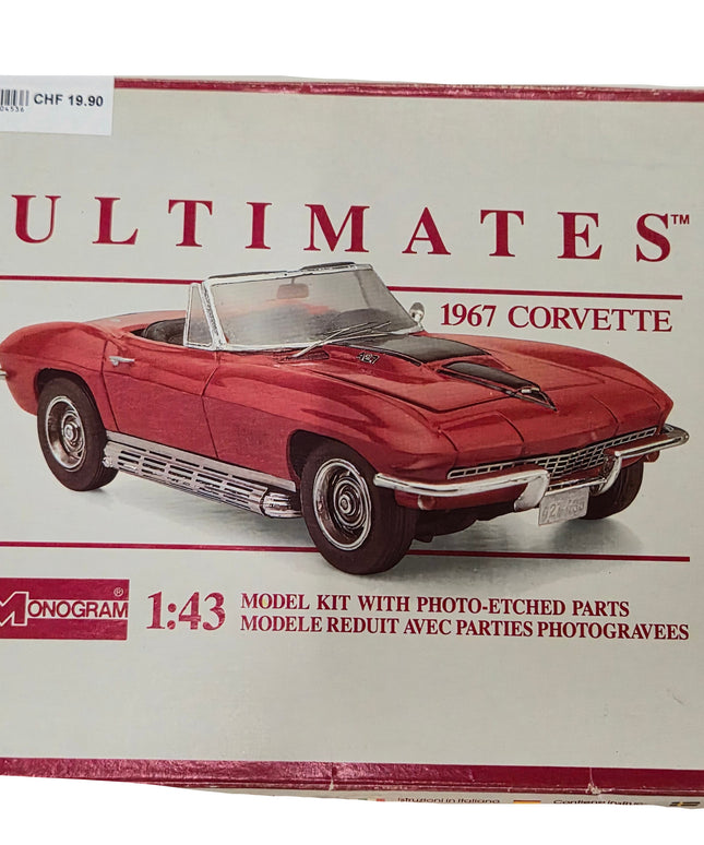 Monogram Ultimates 67' Corvette 1:43