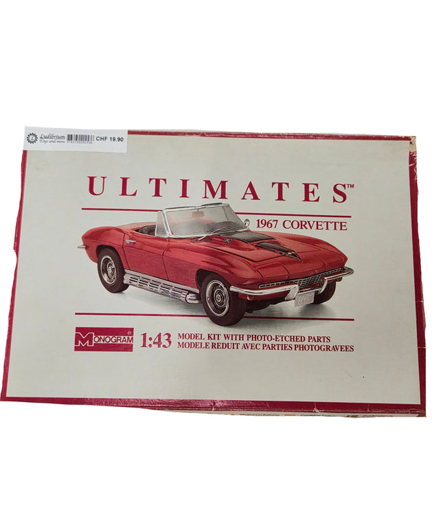 Monogram Ultimates 67' Corvette 1:43