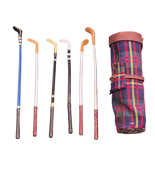Golf Set 1:12  – Puppenhaus  Zubehör