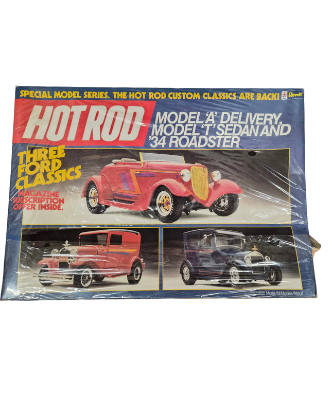 Revell Hot Rod – Model A Delivery, Model T Sedan & '34 Roadster