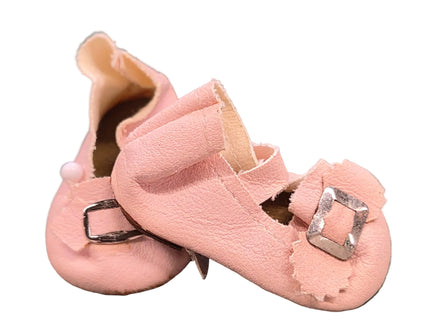 Puppen Schuhe Rosa 6 cm – Kunstleder