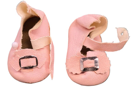 Puppen Schuhe Rosa 6 cm – Kunstleder