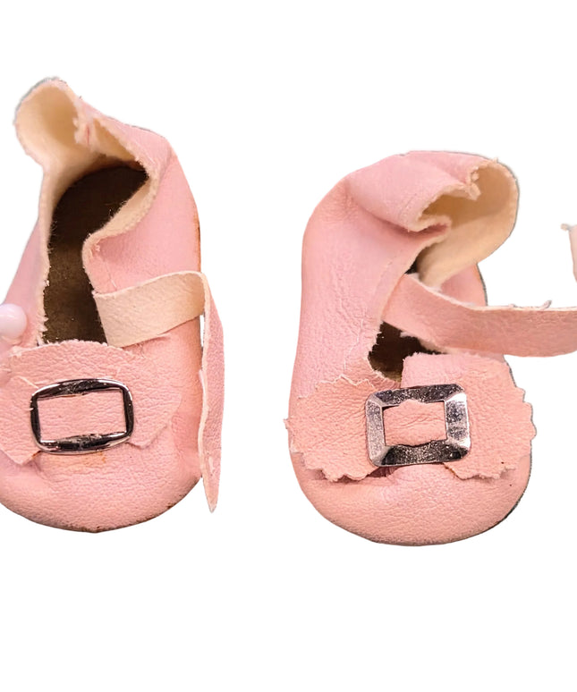Puppen Schuhe Rosa 6 cm – Kunstleder