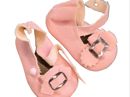 Puppen Schuhe Rosa 6 cm – Kunstleder