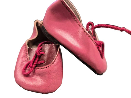 Puppen Schuhe Bordeaux Rot 6 cm & 6,5 cm – Kunstleder