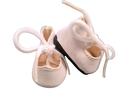 Puppen Schuhe Weiss 3.5 cm – Kunstleder