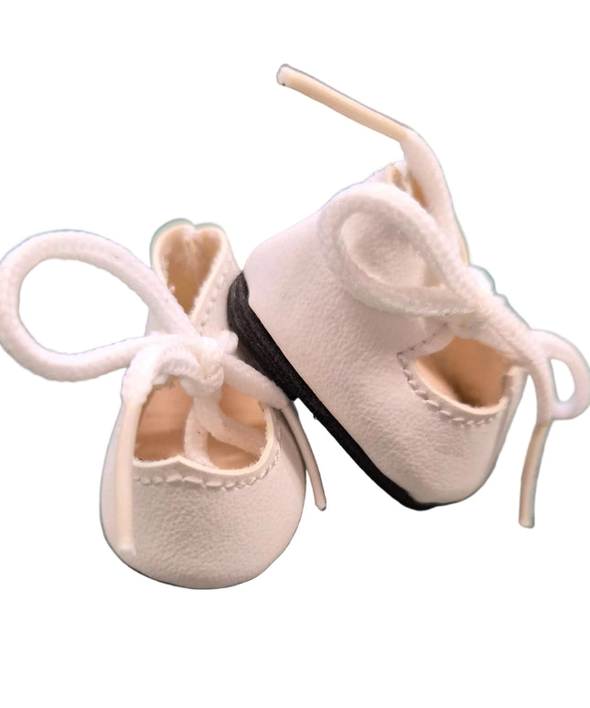 Puppen Schuhe Weiss 3.5 cm – Kunstleder