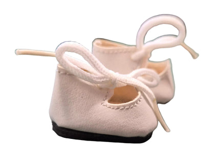 Puppen Schuhe Weiss 3.5 cm – Kunstleder