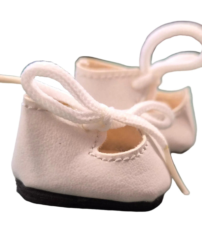 Puppen Schuhe Weiss 3.5 cm – Kunstleder