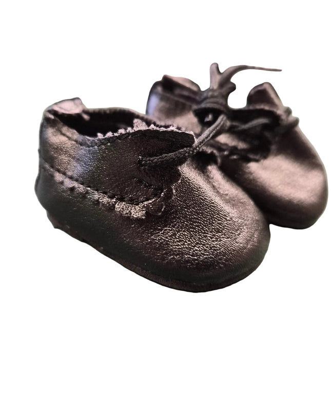 Puppen Schuhe Schwarz 5.5 cm – Kunstleder