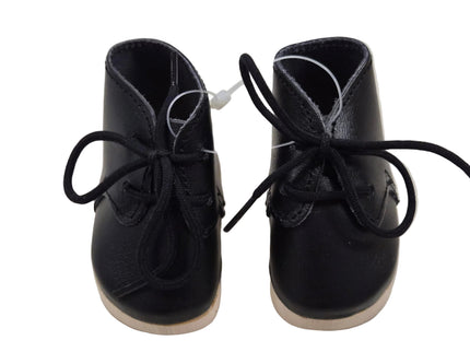 Puppen Schuhe aus Holz und Kunst Leder