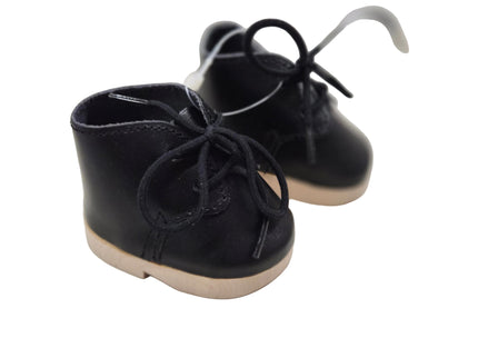 Puppen Schuhe aus Holz und Kunst Leder