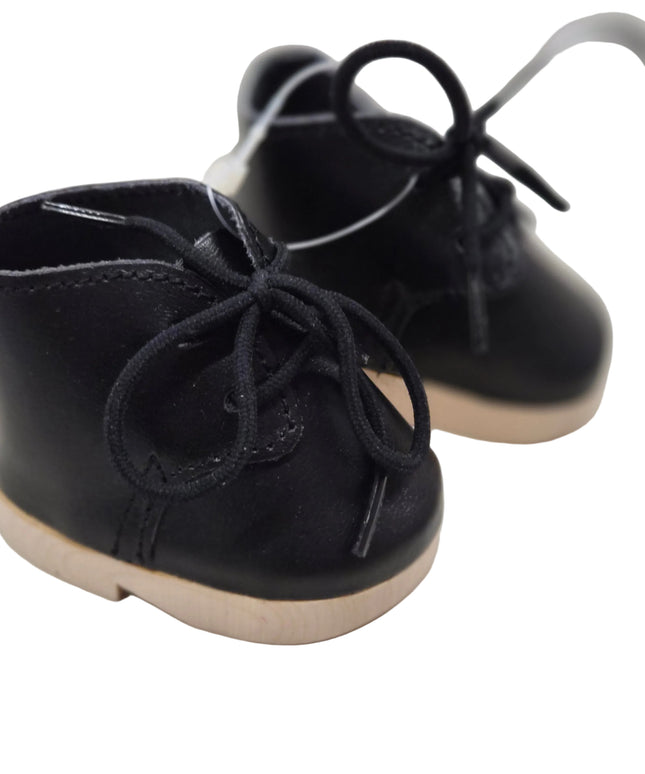 Puppen Schuhe aus Holz und Kunst Leder