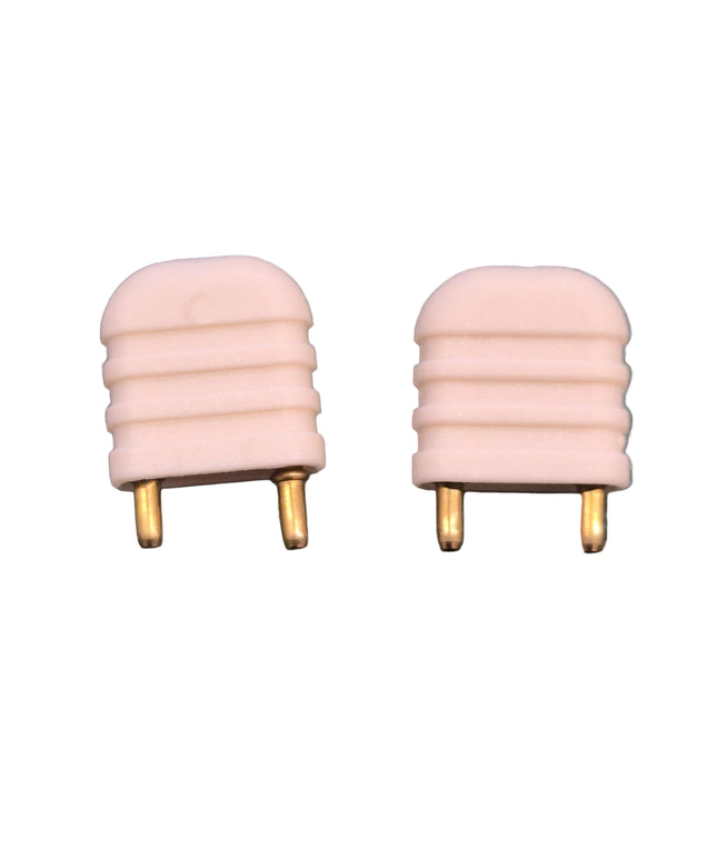 2er Set Elektro Stecker für Puppenhaus 1:12