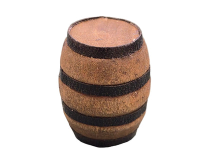 Holz Fass für Puppenhaus 1:12