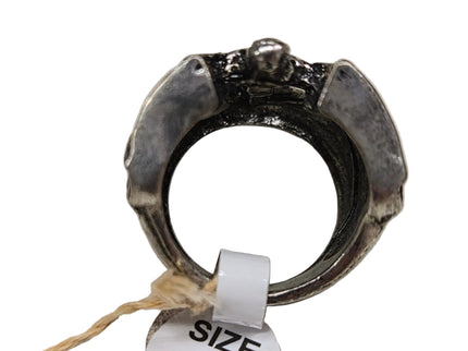 Ring aus Metall mit Engelsmotiv