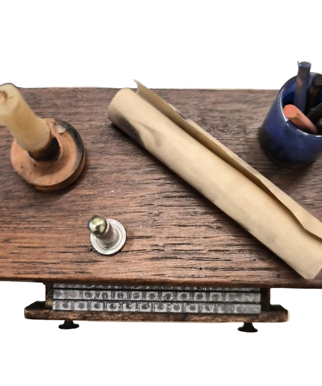 Setzkastenschrank  1:12  Puppenhaus  Zubehör