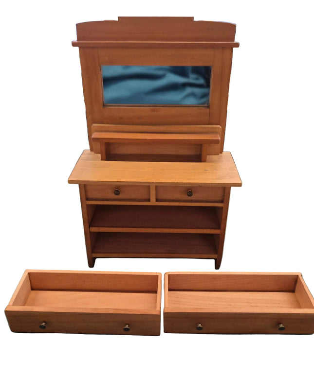 Spiegelschrank  1:12  Puppenhaus  Zubehör