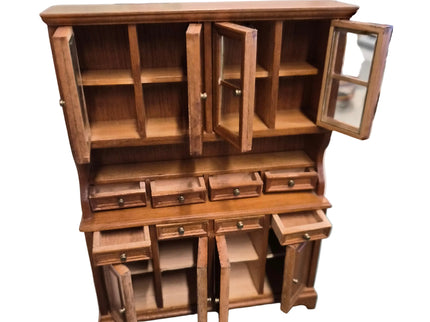 Geschirrschrank  1:12  Puppenhaus  Zubehör