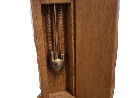 Standuhr mit Pendel 1:12  Puppenhaus  Zubehör