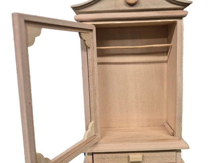 Garderobenschrank 1:12  Puppenhaus  Zubehör