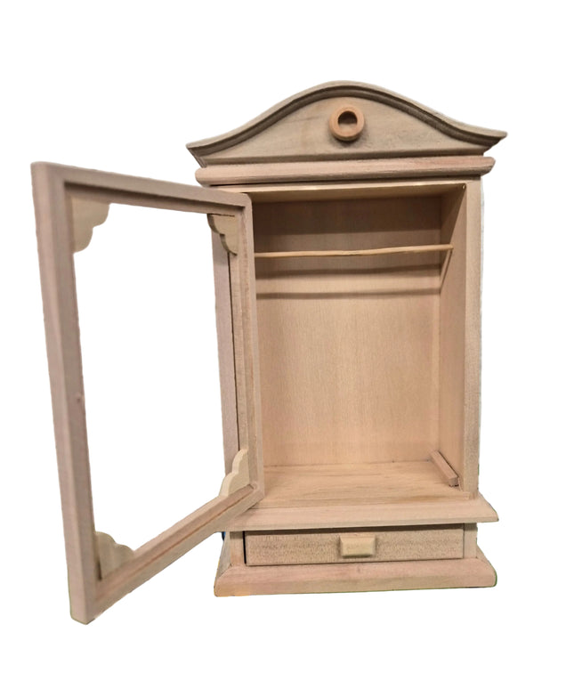 Garderobenschrank 1:12  Puppenhaus  Zubehör